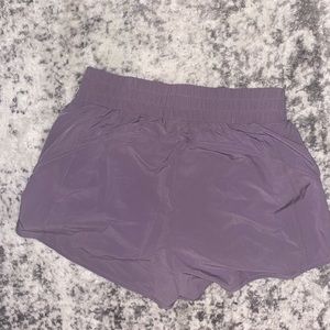 Blooming Jelly Womens High Waisted Running Shorts with pockets Medium purple